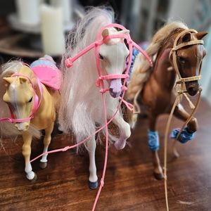 Vintage Barbie Horse Lot